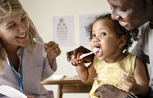 Children's dental care at Azarko Dental Group in Edmonton